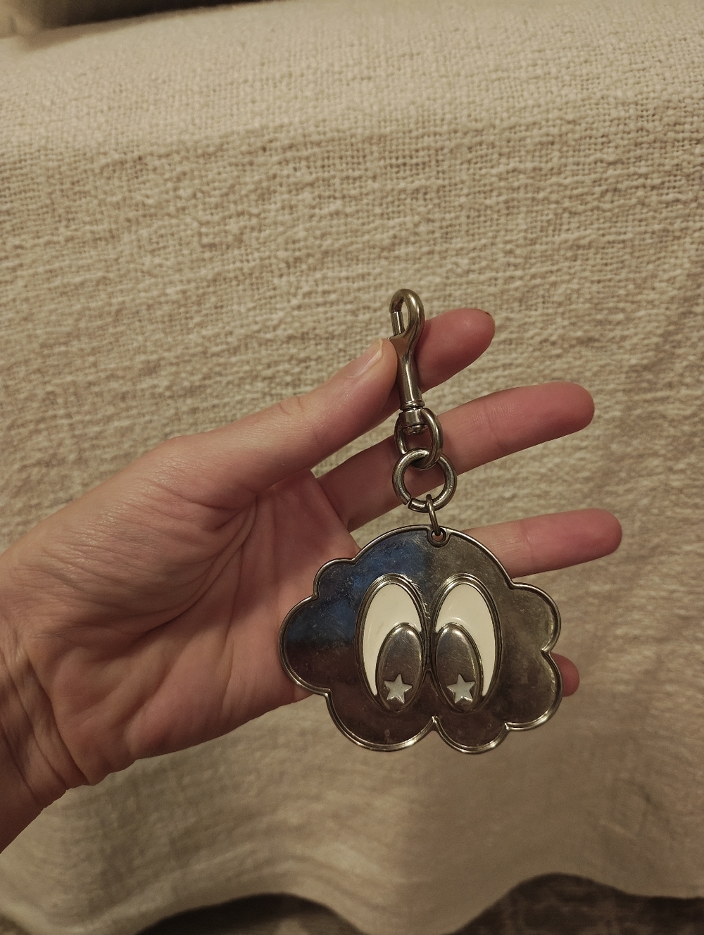 Stella Mccartney Cloud Keychain
